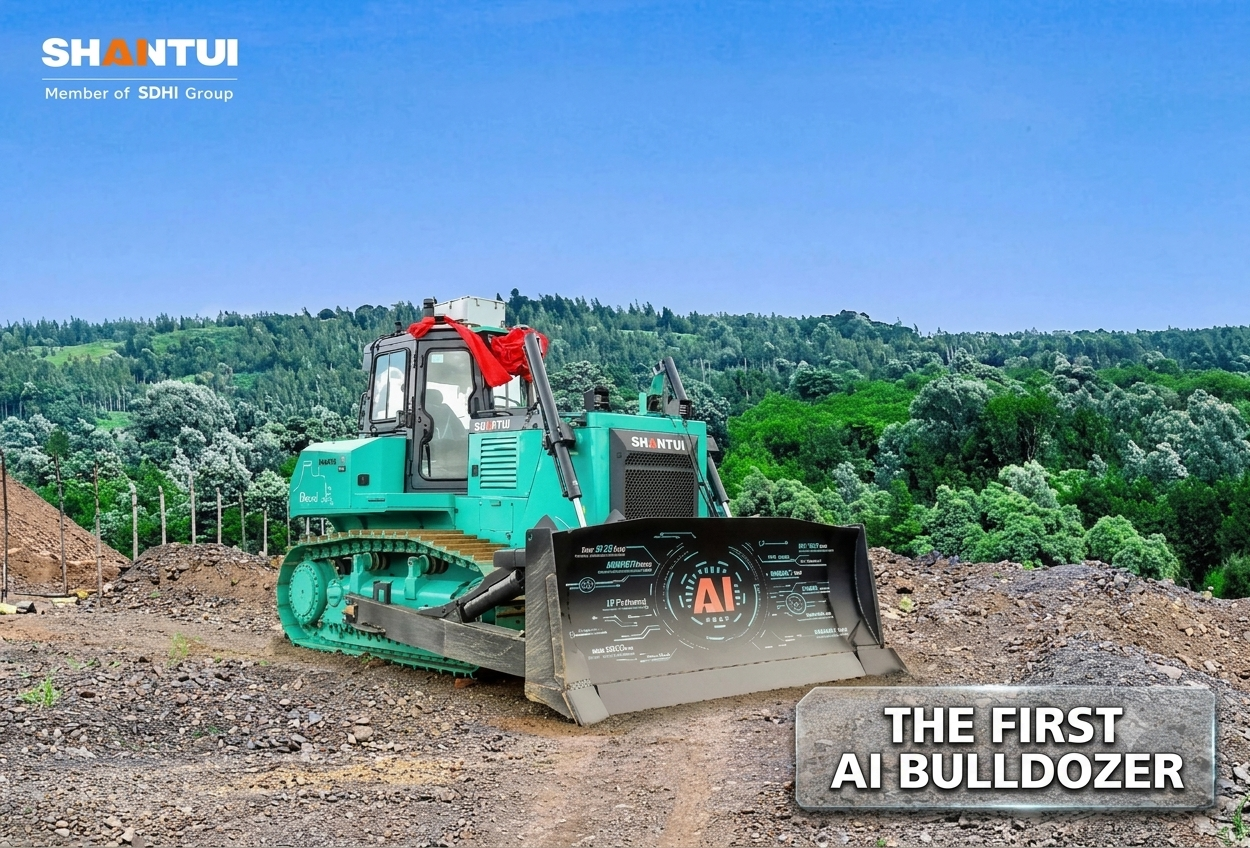Shantui DE26-X3 Bulldozer. AI bulldozer
